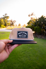 Load image into Gallery viewer, Back Nine Bullies Unstructured Performance Hat (Sand/Black)