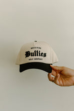 Load image into Gallery viewer, Back Nine Bullies Snapback Beige/Black