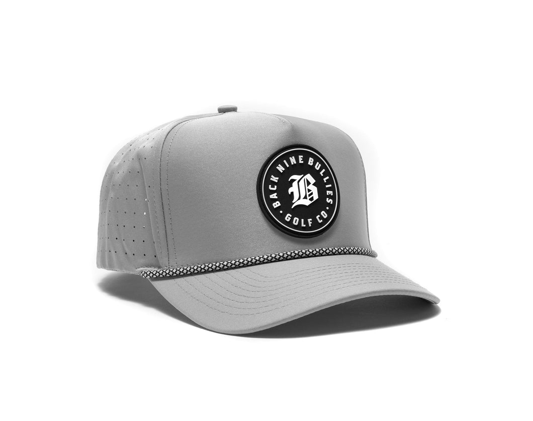 Back Nine Bullies Golf Co Unity Performance Snapback Gray