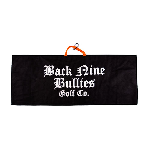 Back Nine Bullies Golf Towel